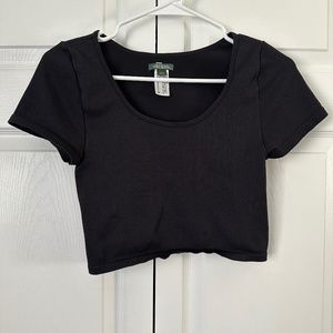 Stretch Fitted Crop Top - Wild Fable